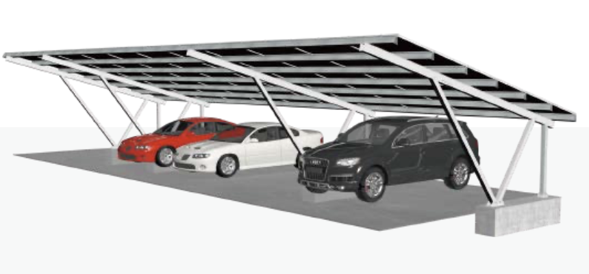 Car Port Mounting Structure